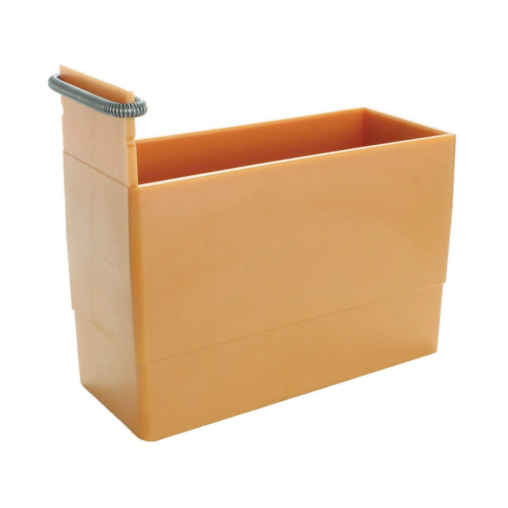 Dispenser Holds Labels Up To 1-3/4 Wide Plastic 5 X 2-1/8 X 4-1/2 Maple 1 Per Each