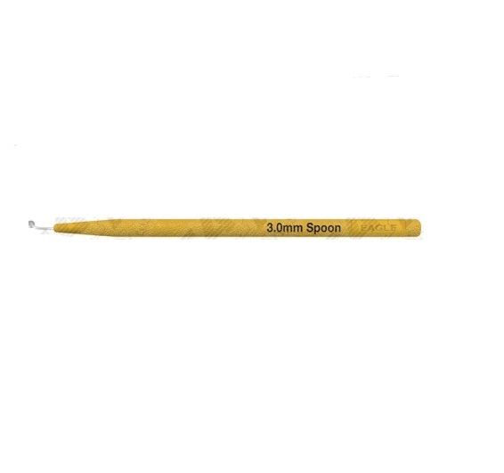 Eagle Labs Spoon Knives - Spoon Knives, Angled Double Bevel, 3.0 mm - EG-6821