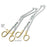 Gynex Ratchet Speculums - Ratchet Speculum, Stainless Steel, Standard, 4 mm, 27 cm - 2140-SET