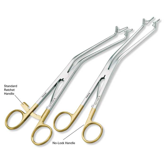 Gynex Ratchet Speculums - Ratchet Speculum, Stainless Steel, Standard, 4 mm, 27 cm - 2140-SET