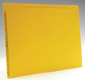 Kardex Comparable End Tab Folder 2-Ply Top And Side 11 3/4" X 9 1/2" 100/Box