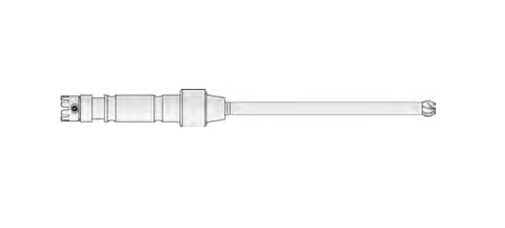 Microaire Sugical Otology Burs - Otology Bur, Carbide, 8 Flutes x 48 mm x 3 mm - ZB-646