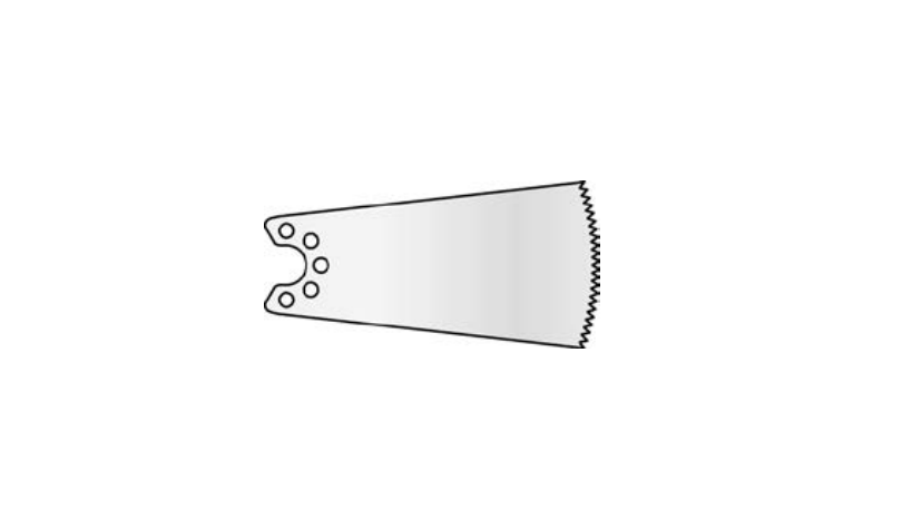 Microaire Surgical Oscillating Blades - BLADE, SAW, OSC, SMALL, 18.5MMX27MMX0.5MM - ZS-366
