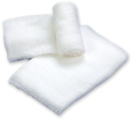 Fluftex Gauze Rolls & Sponges