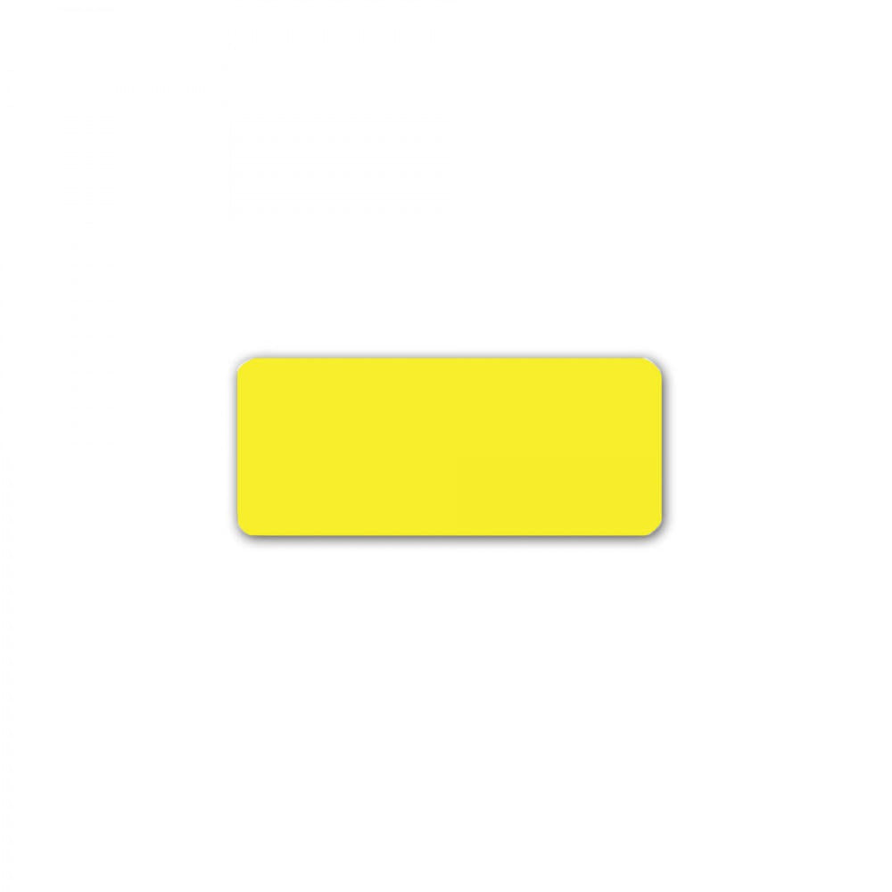 Label Laser Piggyback Paper Permanent 4 1 3/4" X 3/4" Yellow 44 Per Sheet, 250 Sheets Per Case