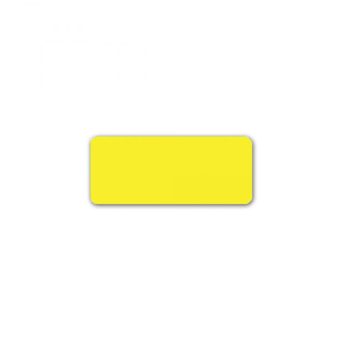 Label Laser Piggyback Paper Permanent 4 1 3/4" X 3/4" Yellow 44 Per Sheet, 250 Sheets Per Case