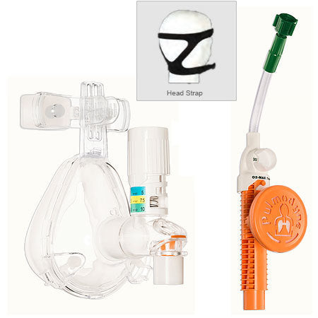Head Strap for O2-Max Trio CPAP System, 3-Set PEEP, Size Adult Large