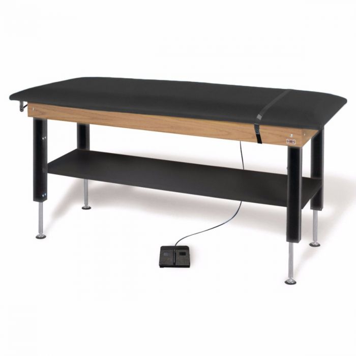 Hausmann Hi-Lo Power Plinth Table with Shelf