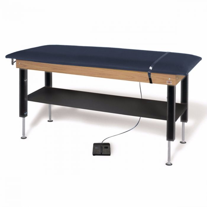 Hausmann Hi-Lo Power Plinth Table with Shelf
