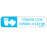 Label Paper Permanent Tomese Con 1 9/16" X 3/8" Blue 500 Per Roll, 2 Rolls Per Box