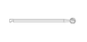 Microaire Sugical Otology Burs - Otology Bur, Round, Stainless Steel, 8 Flutes x 4.8 mm - K-55