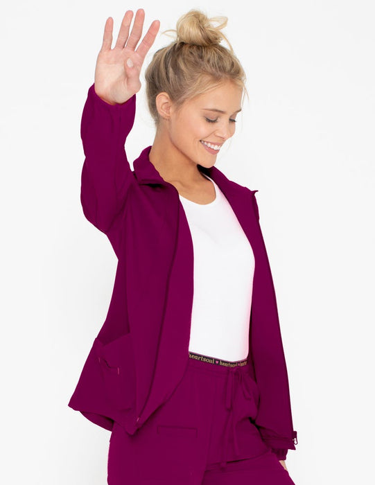 Zip Front 24 1/2 inch Warm-Up Jacket