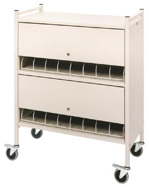 Chart Rack Med Line Omnimed Economy Closed Style Chart Racks - RACK, OMNICART, 40 CAP, CLO ...