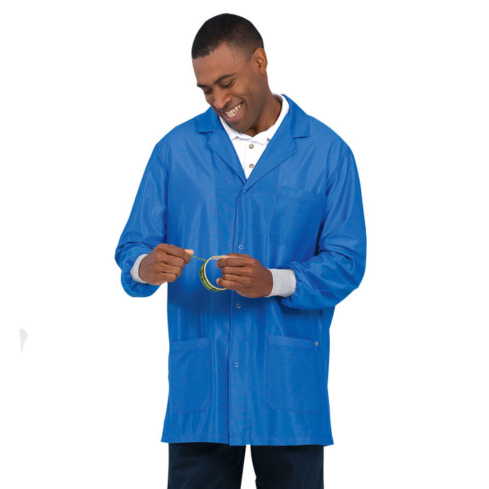 Label Lab Rutherford Jacket Fashion Seal Healthcare Unisex Work-Stat System Lab Jacket — Grayline ...