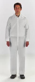 Graham Medical Coverall Small / Medium White 25/Ca