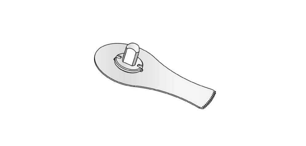 Microaire Surgical Oscillating Blades - BLADE, SAW, OSC, LRG, 20.6MMX31.2MMX1MM - SO-116