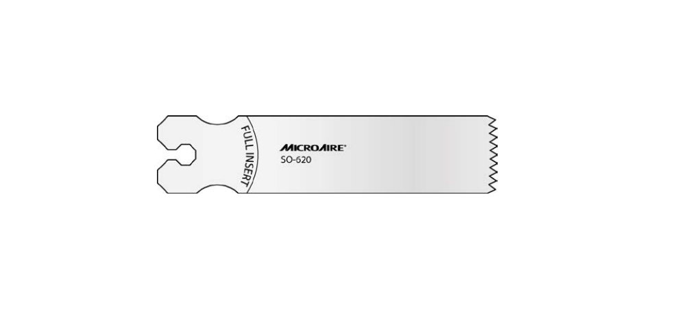 Microaire Surgical Oscillating Blades - BLADE, SAW, OSC, LG, 19.1MMX58MMX0.9MM - SO-620