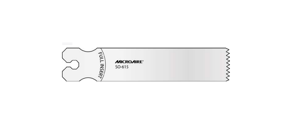 Microaire Surgical Oscillating Blades - BLADE, SAW, OSC, LG, 19.1MMX70MMX0.9MM - SO-615