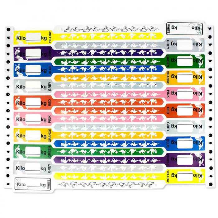 Write In Patient'S Weight In Kg All Wristbands Are Latex-Free