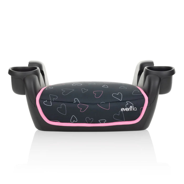 pink evenflo booster seat Evenflo GoTime No Back Booster Car Seat