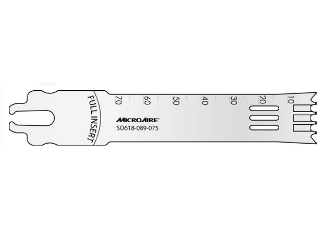 Microaire Surgical Oscillating Blades - BLADE, OSC, DULTOOTH, SYS6, 18MMX90MMX1.27MM - SO618-127-090