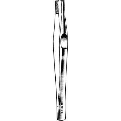 Sklar Instruments Forcep Tissue Lane 5-1/2" 1x2 Teeth Ea