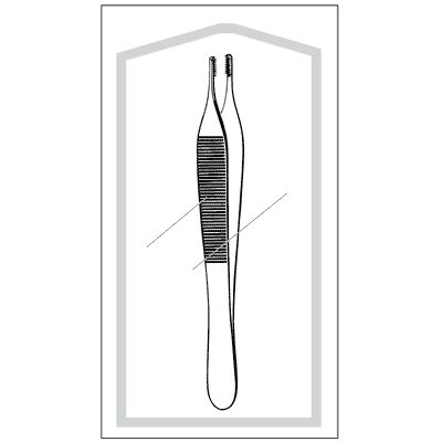 Sklar Instruments Forcep Tiss Adson-Brown Econo
