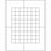 Label Laser Paper Permanent 7 7/8" X 7/8" White 63 Per Sheet, 100 Sheets Per Package