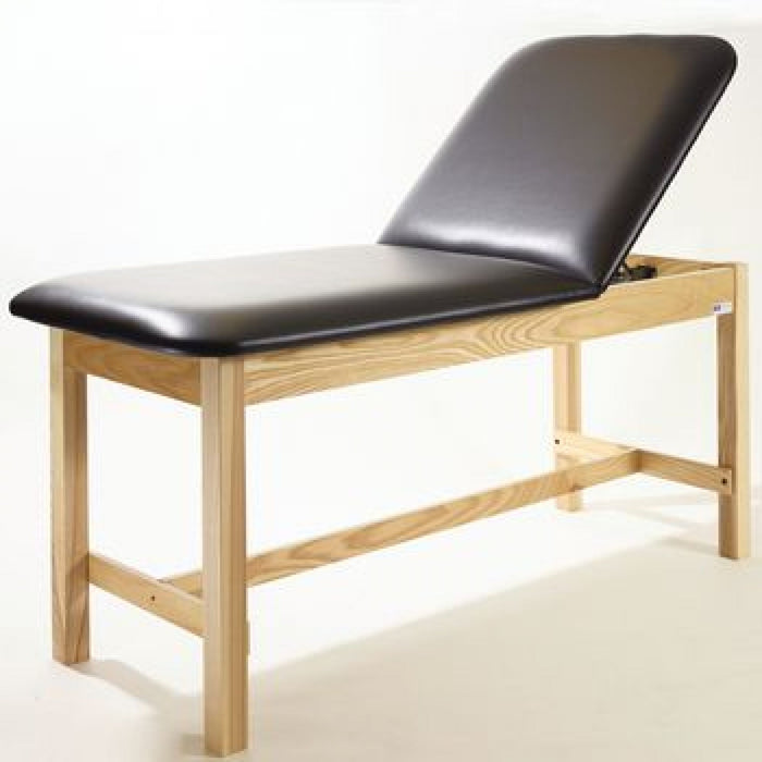 Adjustable Back Metron Value H-Brace Treatment Table With Nose Cutout