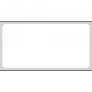 PDC Healthcare Direct Thermal Labels - Direct Thermal Label, 1" x 2", White - TI-12