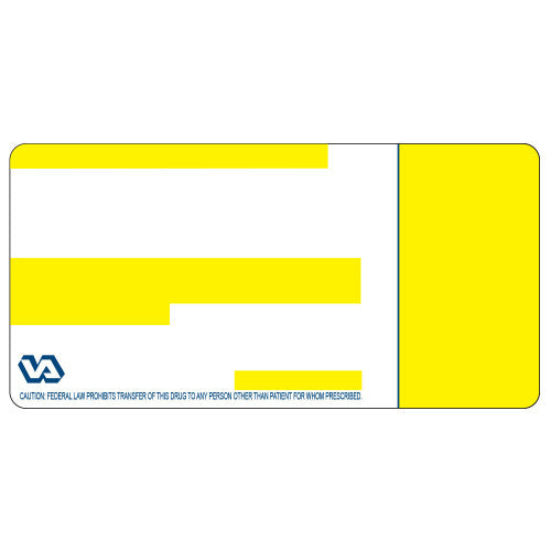 PDC Healthcare Direct Thermal Labels - Direct Thermal Label, 3" Core, 2" x 4", Yellow - SPRO12-1