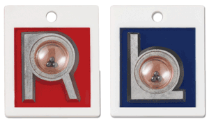 X-Ray Marker Positioner Bb Abbreviated Right And Left No Initials Colors: Red And Blue Material: Poly Casing Size: 1" 2 / Set