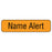 Label Paper Removable Name Alert 1" Core 1 1/4" X 5/16" Fl. Orange 760 Per Roll