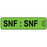 Label Paper Removable Snf : Snf 1" Core 1 7/16" X 3/8" Fl. Green 666 Per Roll