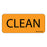 Label Paper Removable Clean 1" Core 2 1/4" X 1 Fl. Orange 420 Per Roll