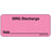Label Paper Removable Drg Discharge 1" Core 2 1/4" X 1 Fl. Pink 420 Per Roll