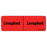 Label Paper Permanent Levophed : Levophed 1" Core 2 15/16" X 1 Fl. Red 333 Per Roll