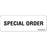 Label Paper Removable Special Order 1" Core 2 15/16" X 1 White 333 Per Roll