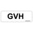 Label Paper Removable Gvh 1" Core 2 15/16" X 1 White 333 Per Roll
