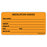 Label Paper Removable Medication Added 1" Core 2 15/16" X 1 1/2" Fl. Orange 333 Per Roll