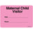 Label Paper Removable Maternal Child 1" Core 2" 15/16" X 2 Fl. Pink 333 Per Roll