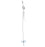 B Braun Anti-Stick Needle / Connector - Fixed-Wing Antistick AV Fistula Needle, 14G x 1" - S9-7004MGP