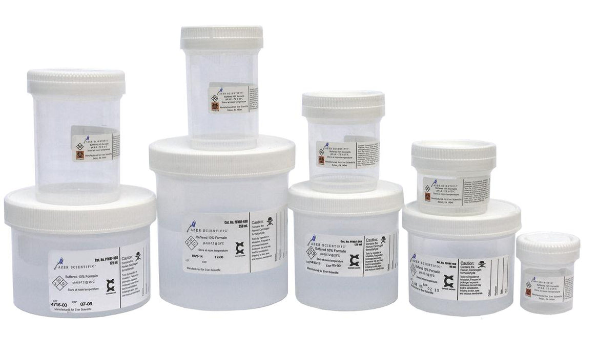 Formalin Container Bucket Azer Scientific Pre-Filled 10% Formalin Container - Prefilled 5-gal. D ...
