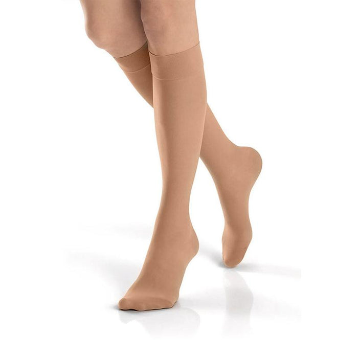 Bsn Medical Inc JOBSTR UltraSheer Stockings with SoftFit - JOBST Natural UltraSheer SoftFit Compression Knee High Stockings, 20-30 mmHg, Size S - 7768112