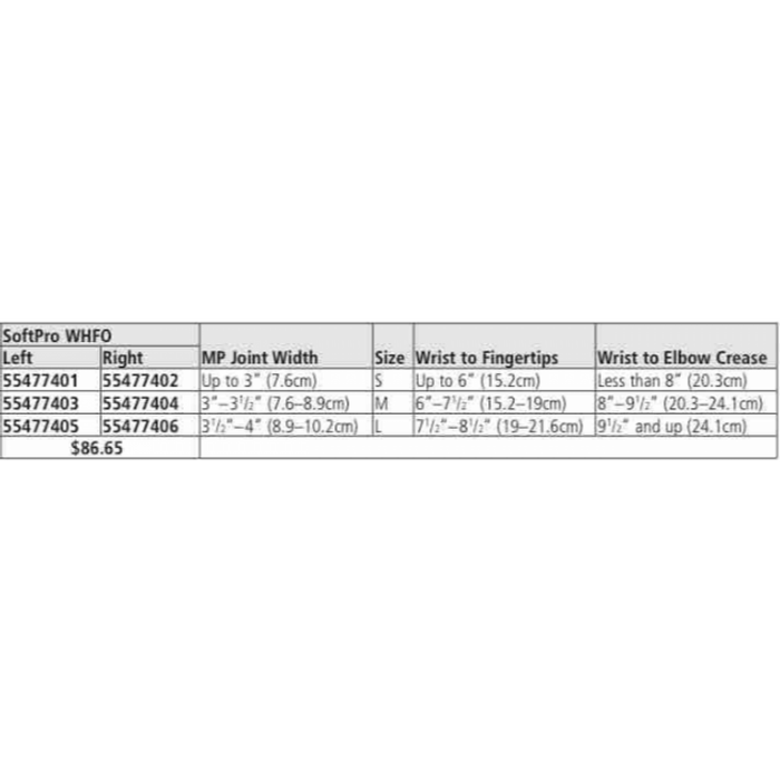 Patterson Medical Ongoing Care Products - SoftPro WHFO Champ