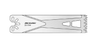 Microaire Surgical Oscillating Blades - BLADE, SAW, OSC, LARGE, 25.4MMX90MMX0.9MM - ZO-7596