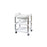 Patterson Medical Poly 3-Shelf Cart