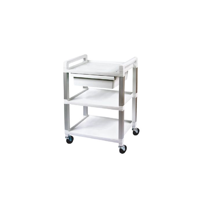 Patterson Medical Poly 3-Shelf Cart
