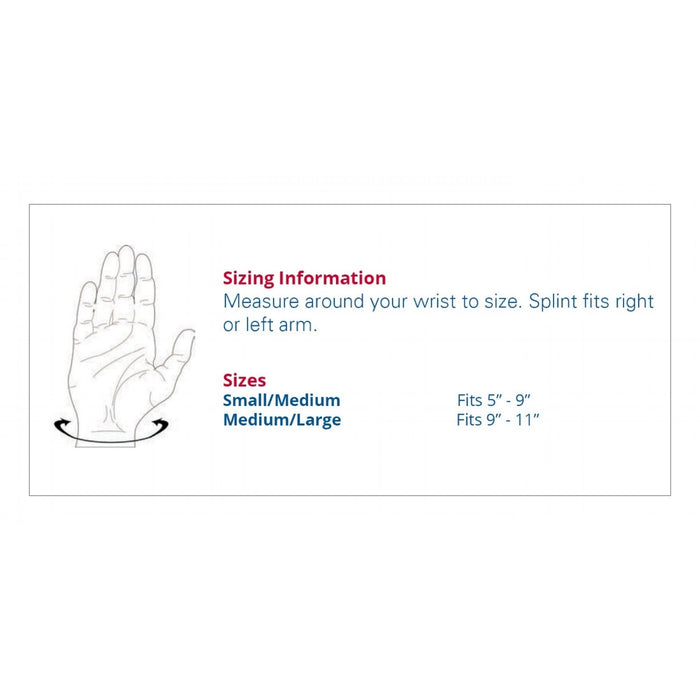 Patterson Medical 3PP Wrist P.O.P. Splint