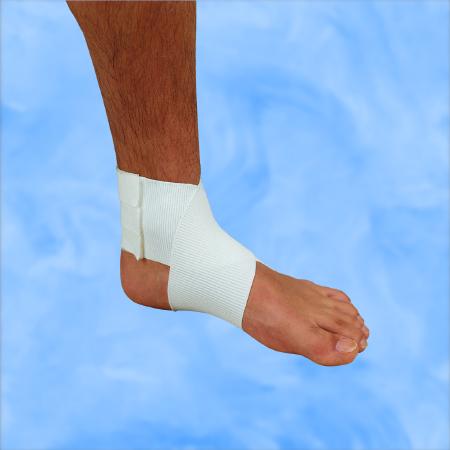 DeRoyal Elastic Ankle Support Wraps - Elastic Ankle Support Wrap, Size L - 4007-03